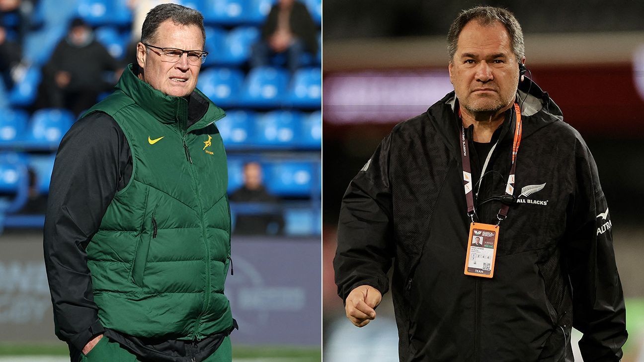 Rassie Erasmus and Dave Rennie continue public exchange during current test series