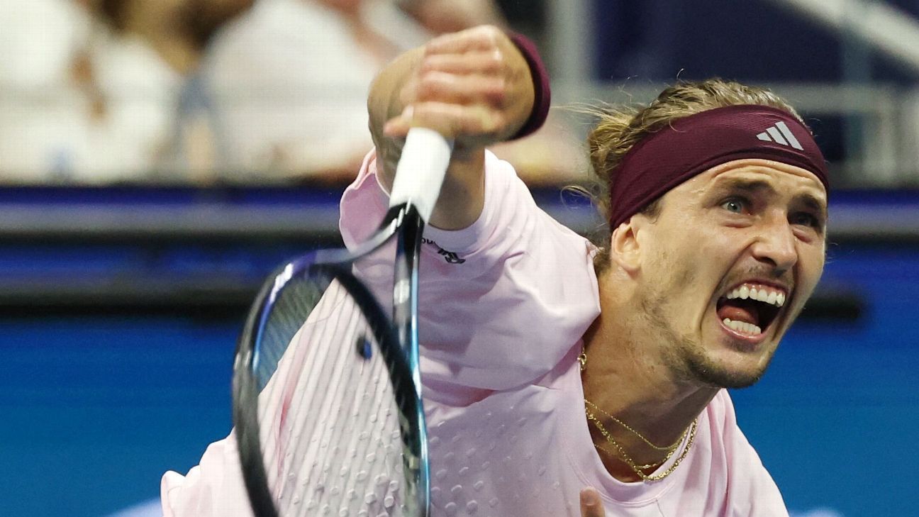 Zverev sweats out another 5-set scare at US Open