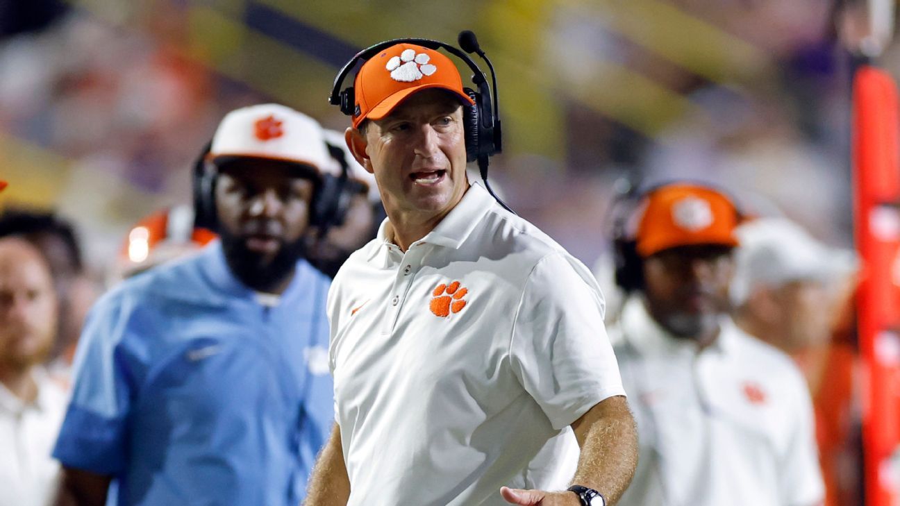 Dabo endures worst loss of career in 41-point rout