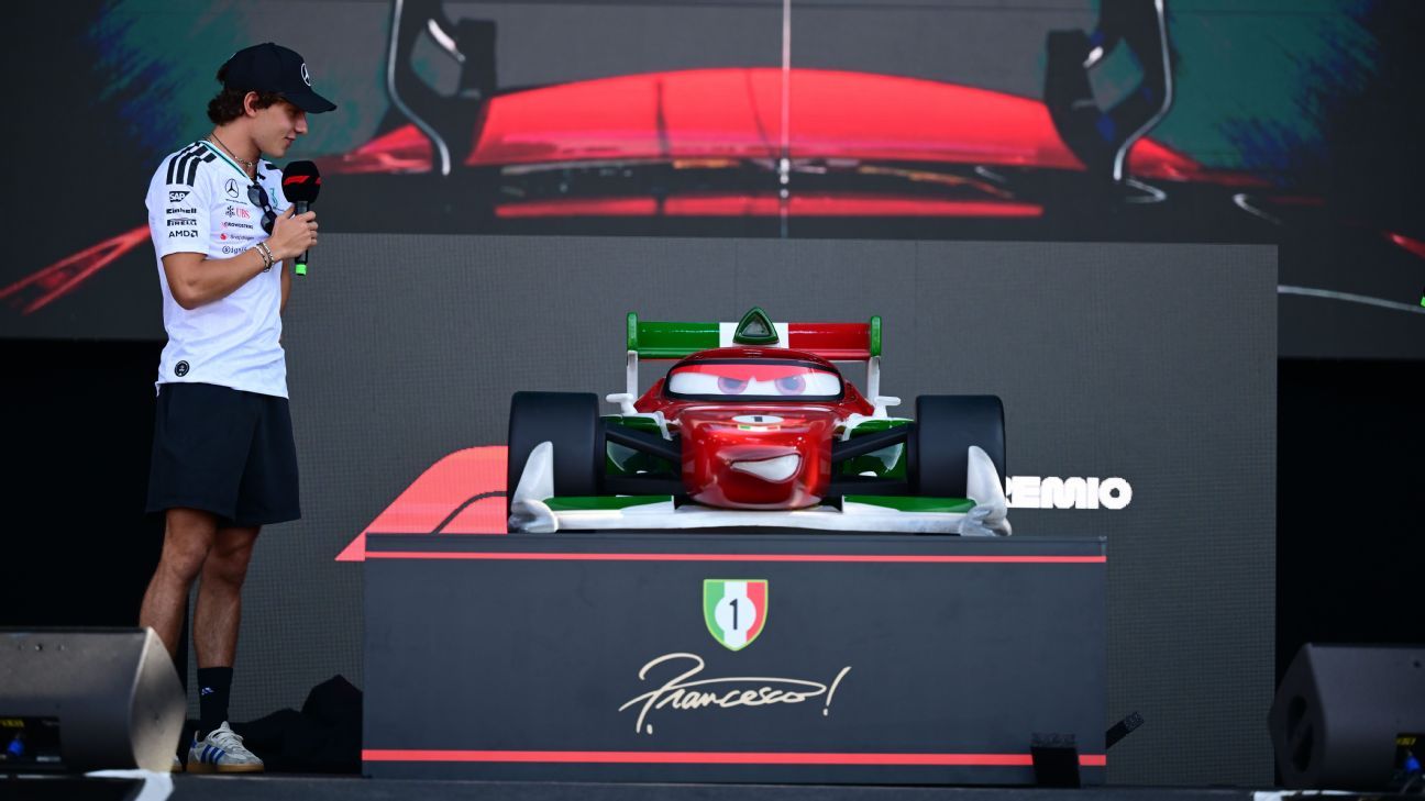 Lightning McQueen at the Italian GP: Inside the Cars takeover making waves in the F1 paddock