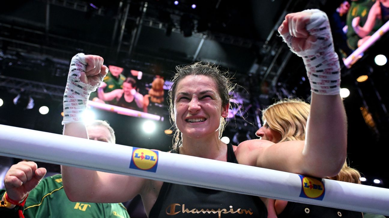 Katie Taylor Retires as 3-Time Undisputed Champion After Defeating Flora Pili