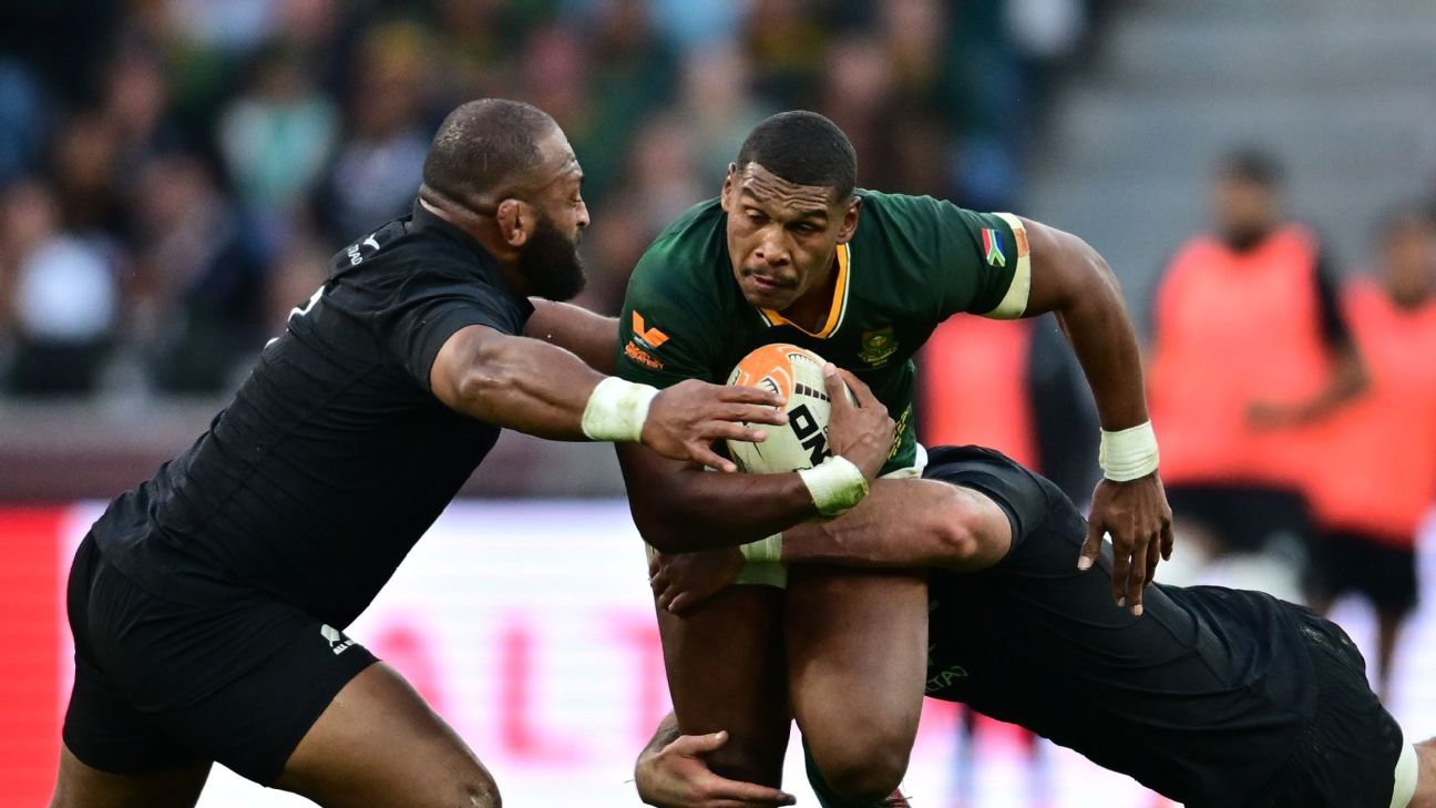 Willemse returns for Boks' Baltimore Test vs All Blacks