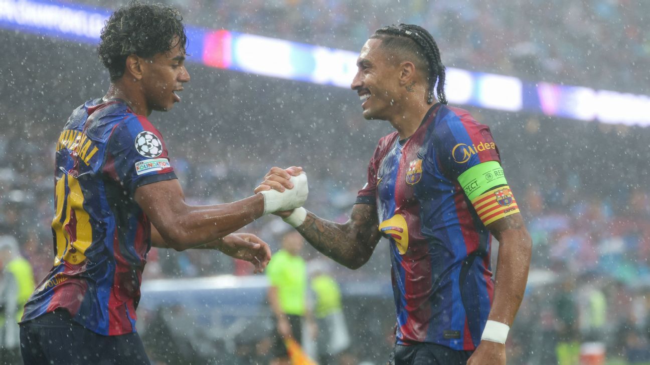 🔴 Champions League live updates: Barcelona with convincing lead vs. Feyenoord