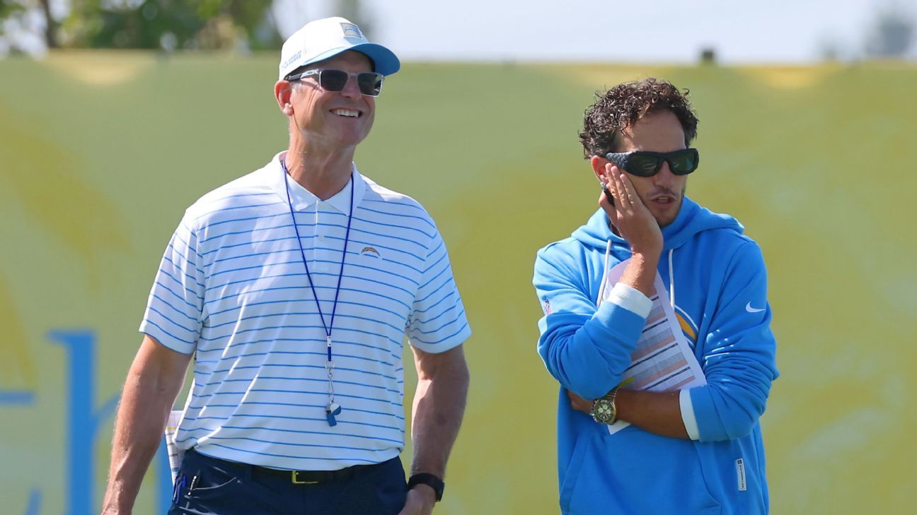 There's a lot on the line in Mike McDaniel and Jim Harbaugh's relationship: 'We need each other'