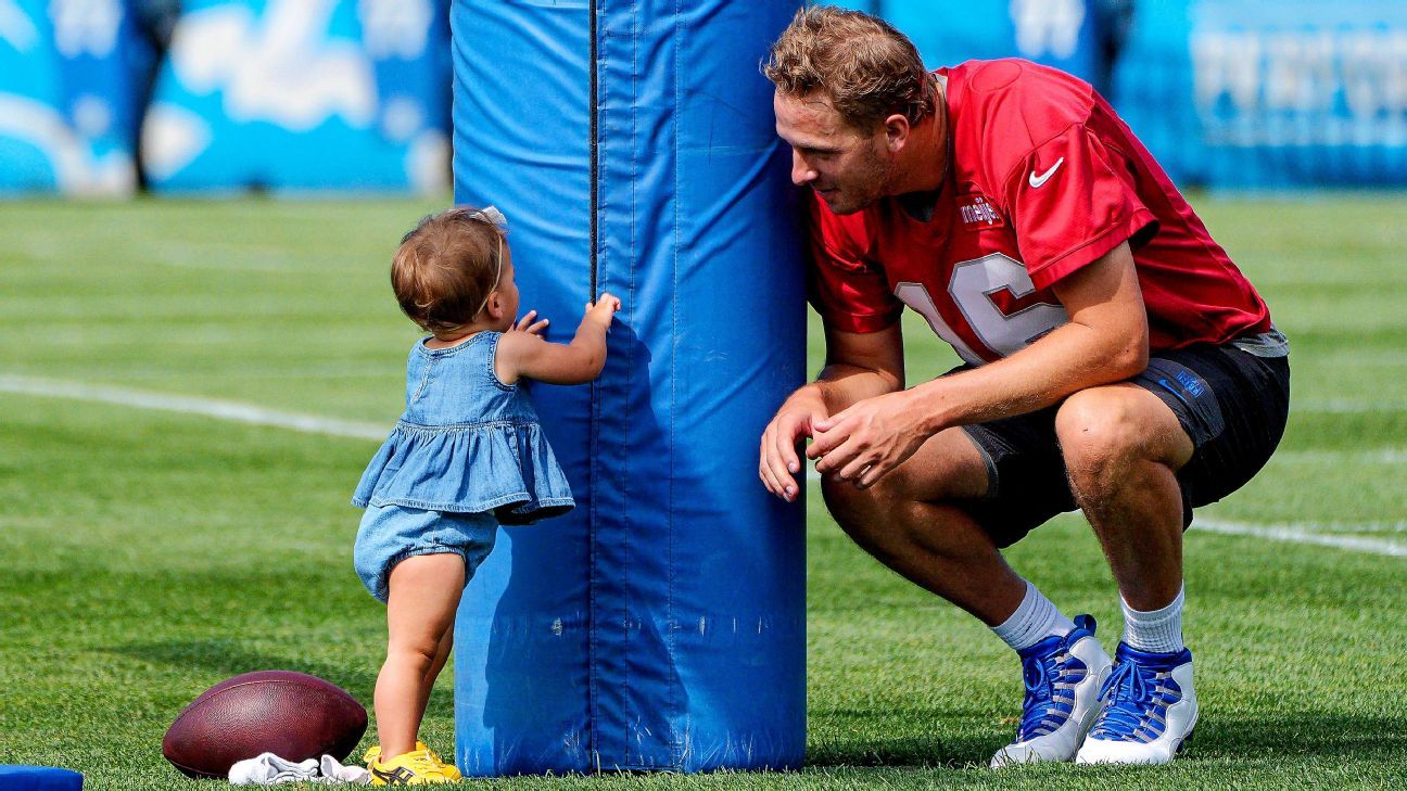 How family and fatherhood are fueling Jared Goff's Super Bowl push in 2026