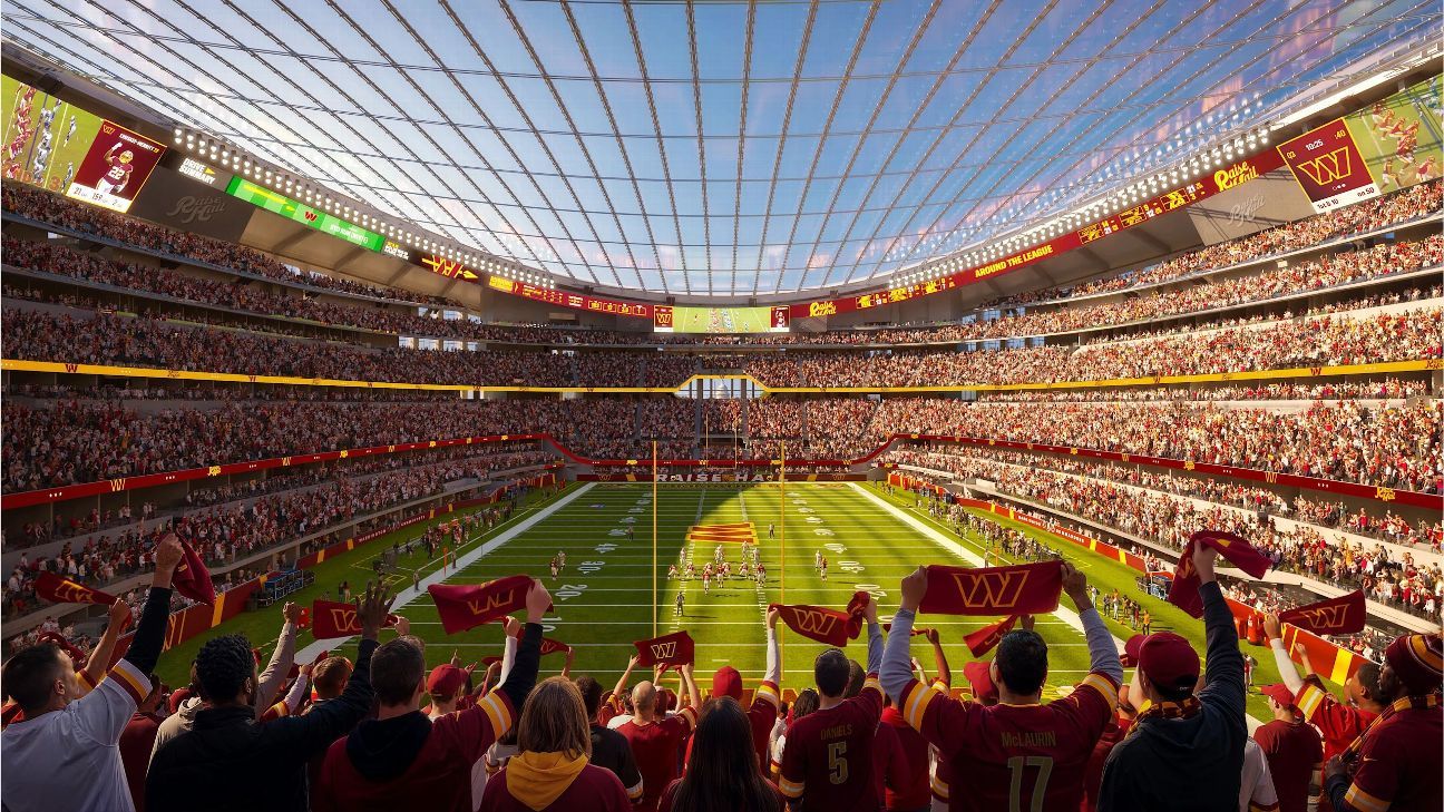 Commanders unveil stadium renderings featuring unified seating design