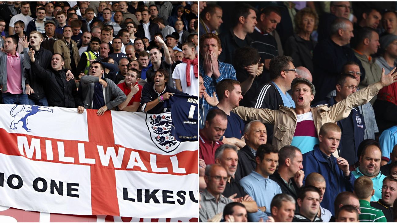 Millwall vs. West Ham: English football's most notorious rivalry is back - ESPN