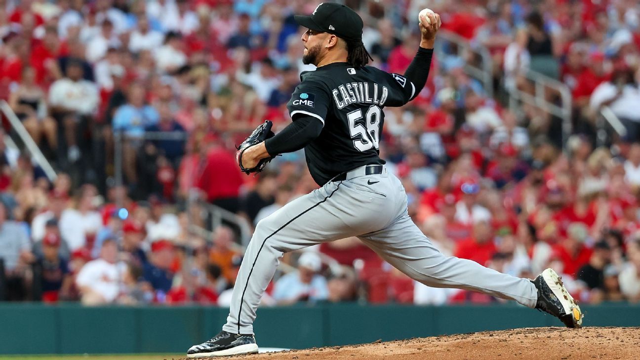 White Sox envía al bullpen al titubeante Luis Castillo