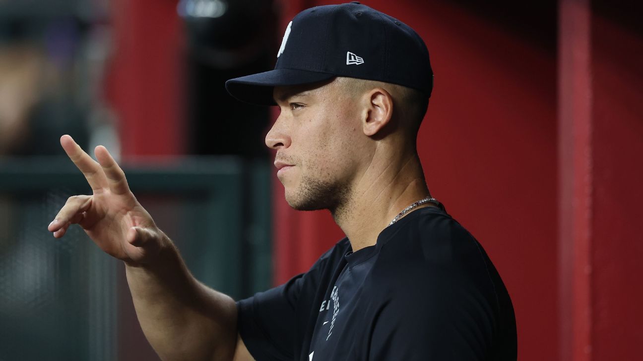 Aaron Judge busca regresar con los Yankees para la Serie de Wild Card