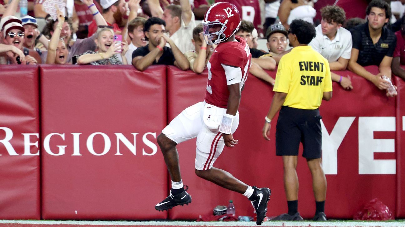 Projecting the CFP top 12 after Week 3: SEC taking over the top