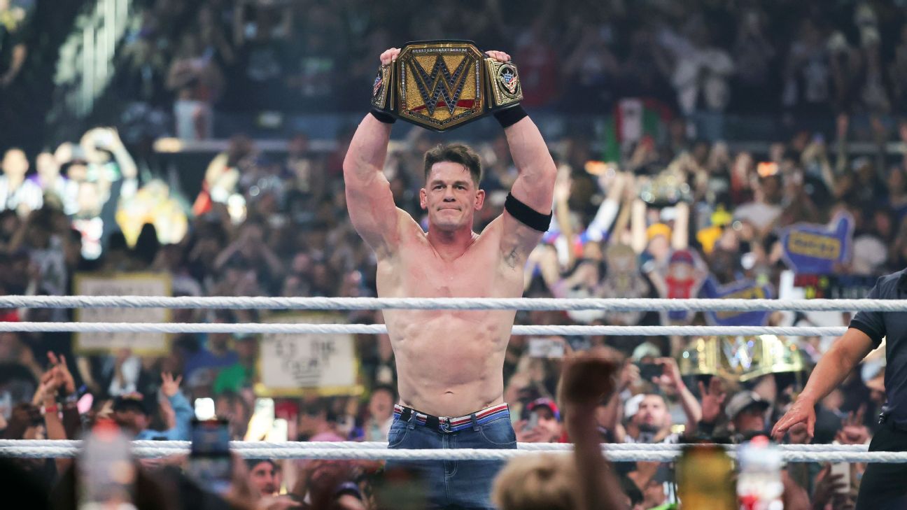 John Cena card from his final WrestleMania sells for record-breaking amount