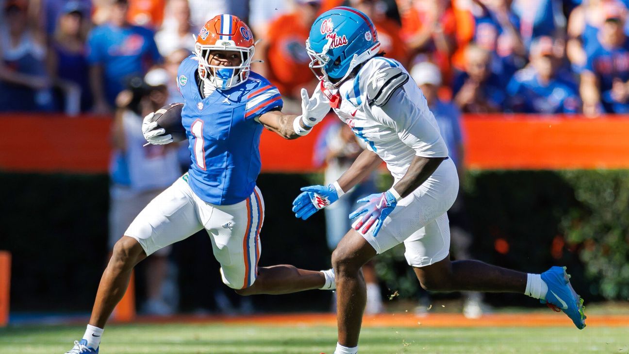 Florida WR Brown expected to play against Missouri this week