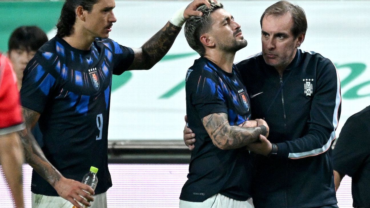 Arrascaeta ficará seis semanas fora e perderá a Libertadores