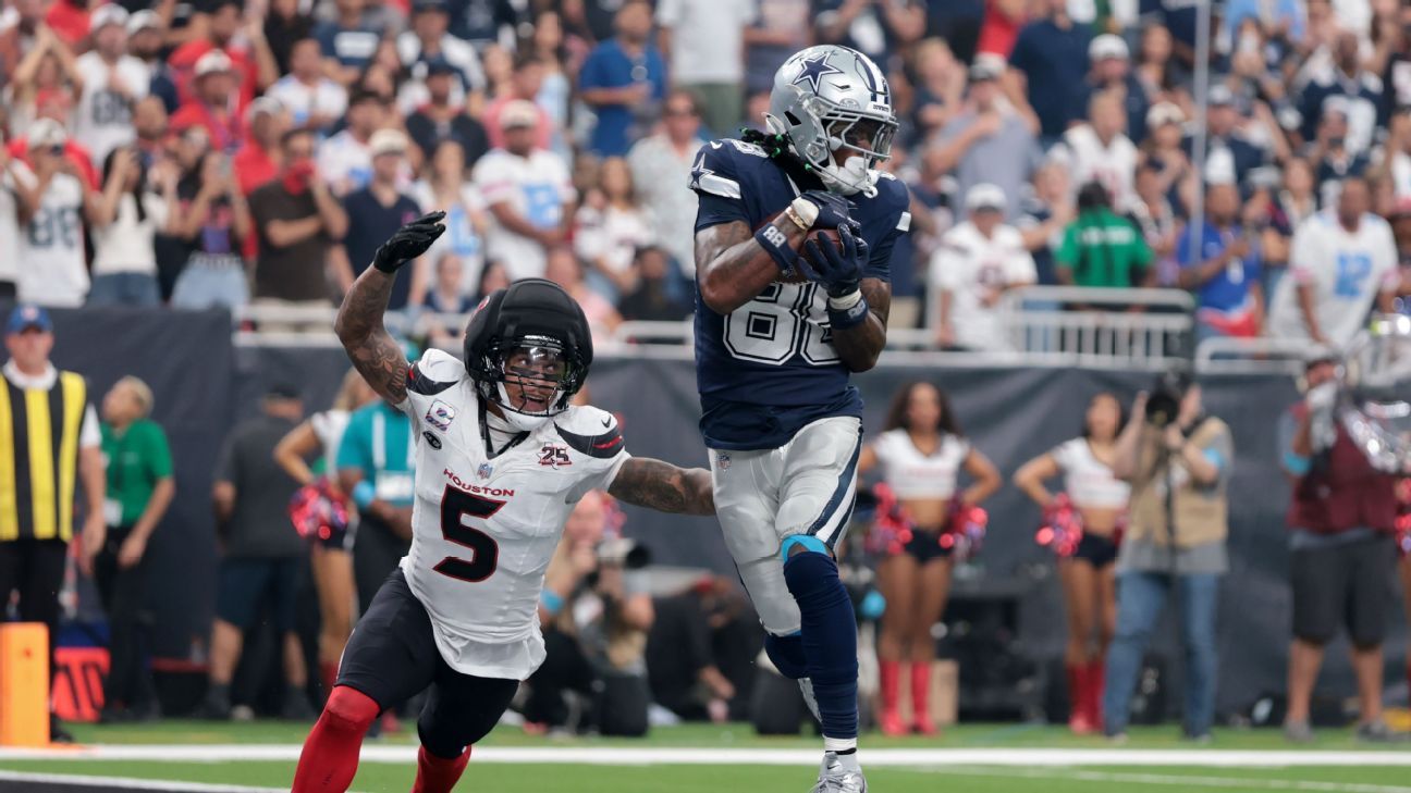 Los Cowboys se reponen a su propia defensa para vencer a los Texans