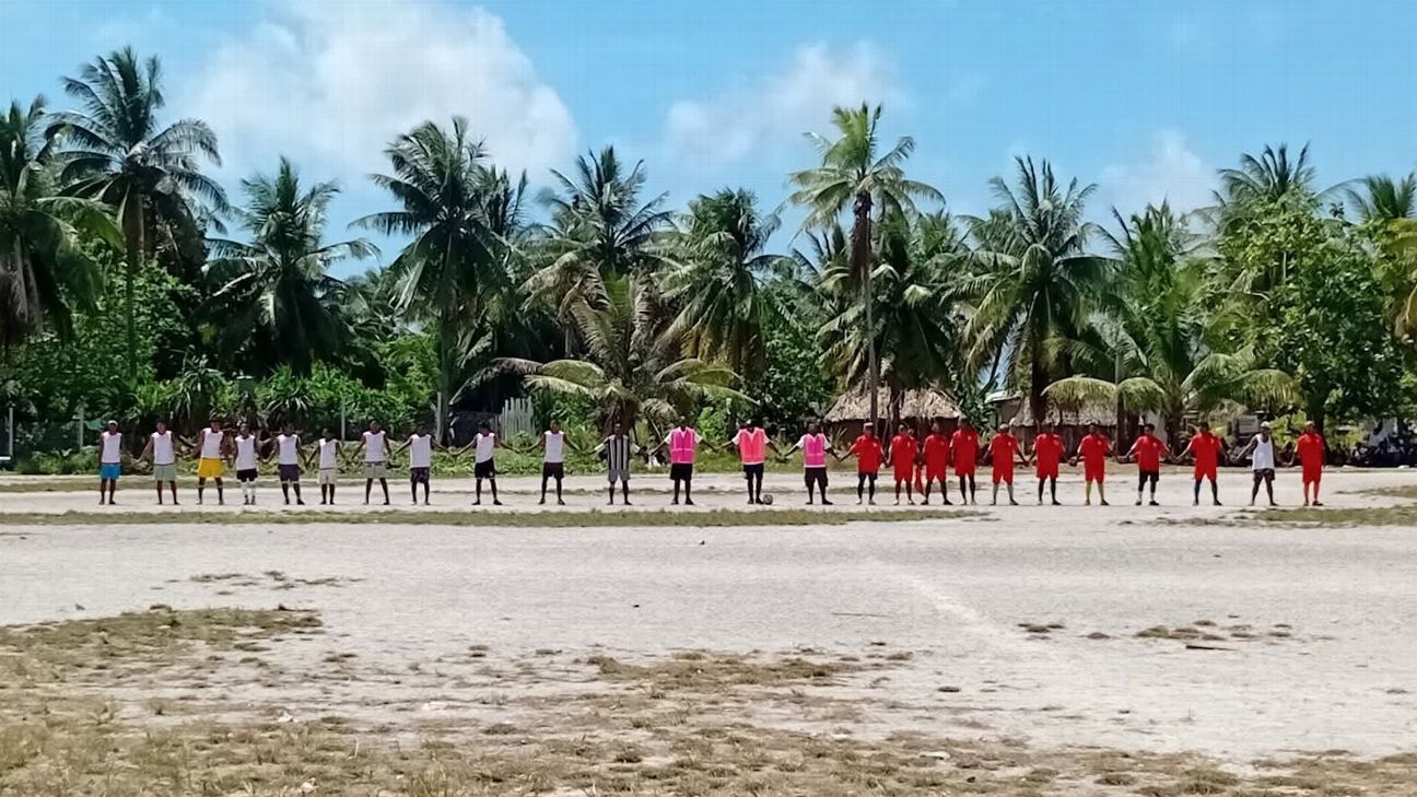 Kiribati races to make the World Cup — before the country disappears beneath the Pacific