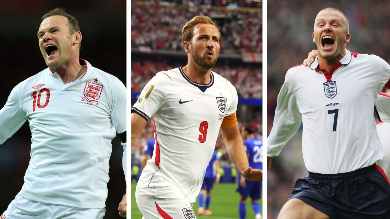 Harry Kane, Peter Shilton have the most England caps - which legends can't match their 125?