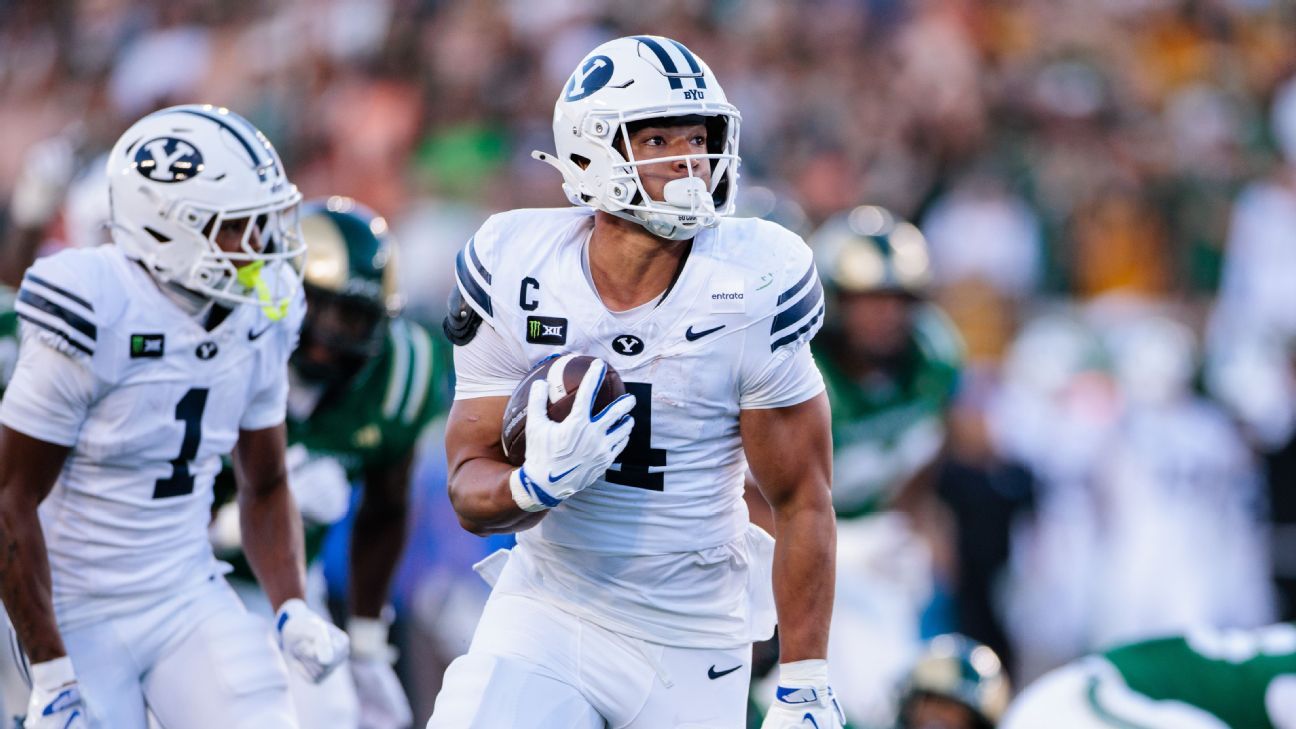 Sources: Brigham Young tailback LJ Martin out for 4 to 6 weeks