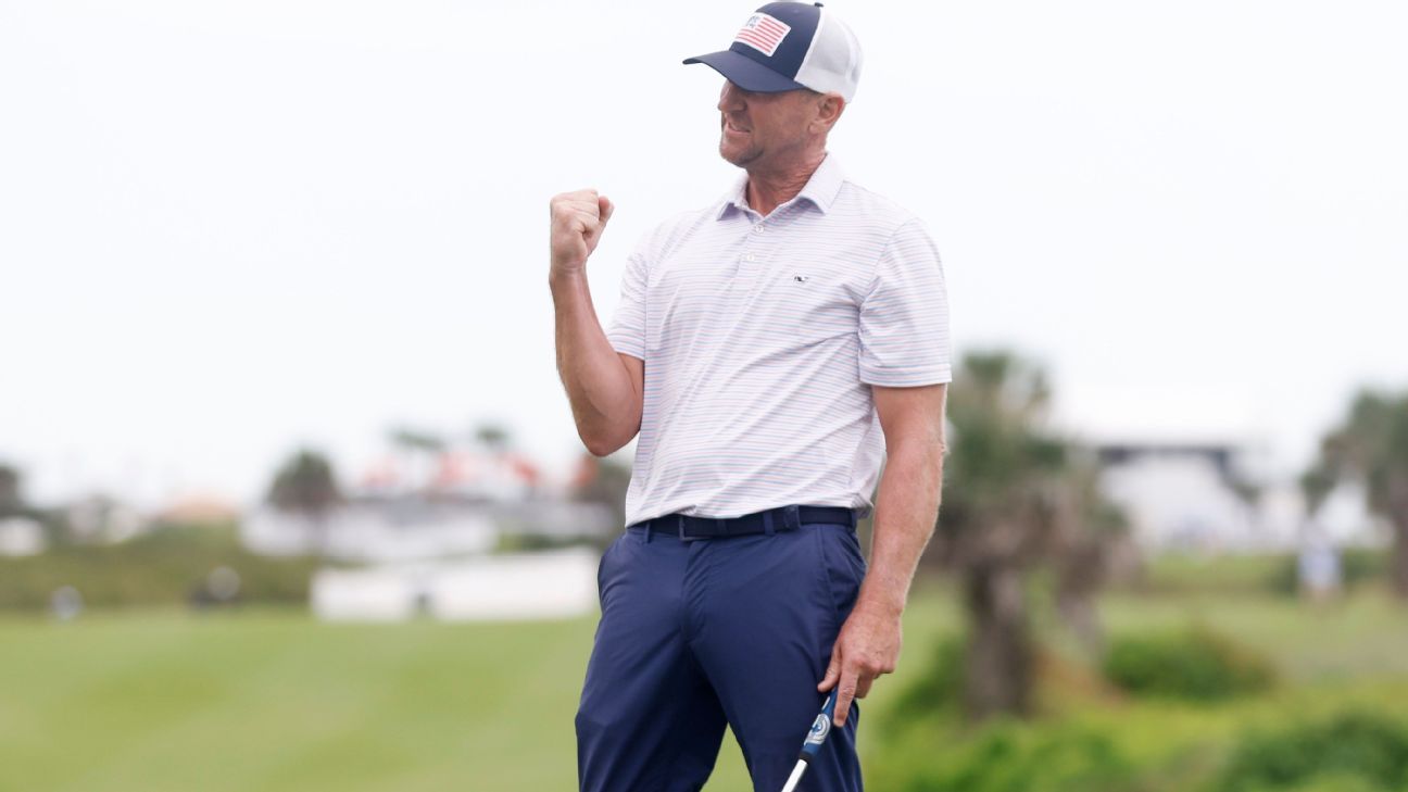 Vaughn Taylor wins Constellation Furyk & Friends in playoff