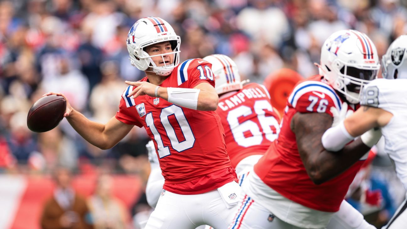 How Drake Maye rebounded from his bad start -- despite mounting Patriots injuries
