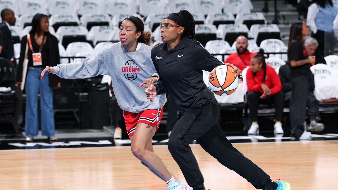 Foto: ESPN Allisha Gray mantiene la duda para el primer partido de las Finales