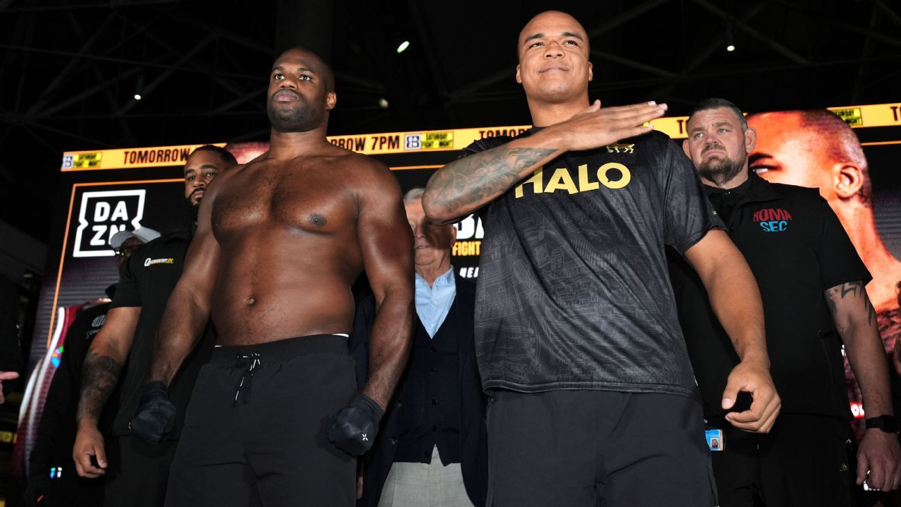 Dubois and Wardley Register Career-Heavy Weights for WBO Title Rematch