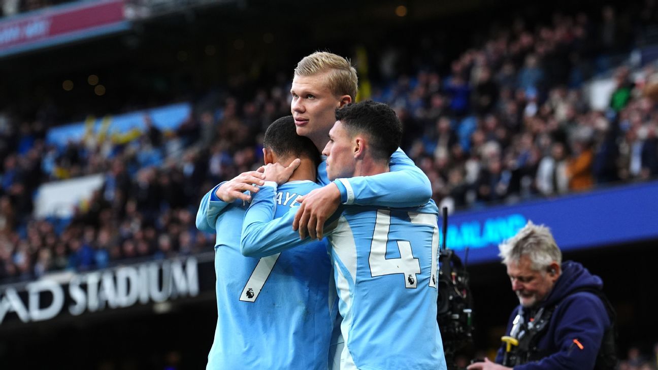 Man City face uncertain future, but on the pitch it's business as usual