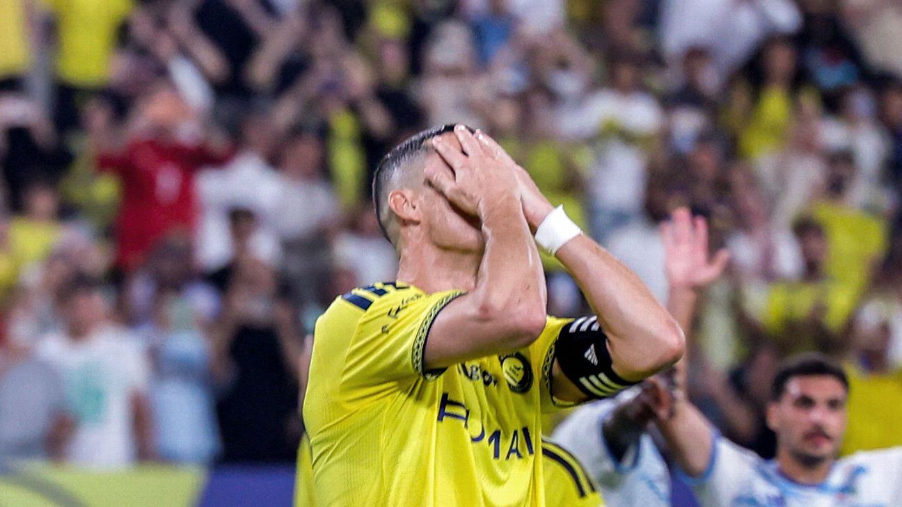 Ronaldo misses penalty for Al Nassr in 1st game since Portugal suspension