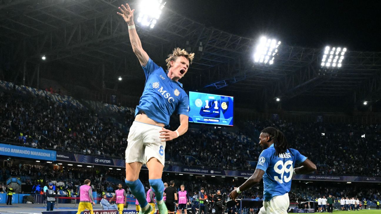 Scott McTominay scores timely brace as Napoli overcome Bodo/Glimt - ESPN