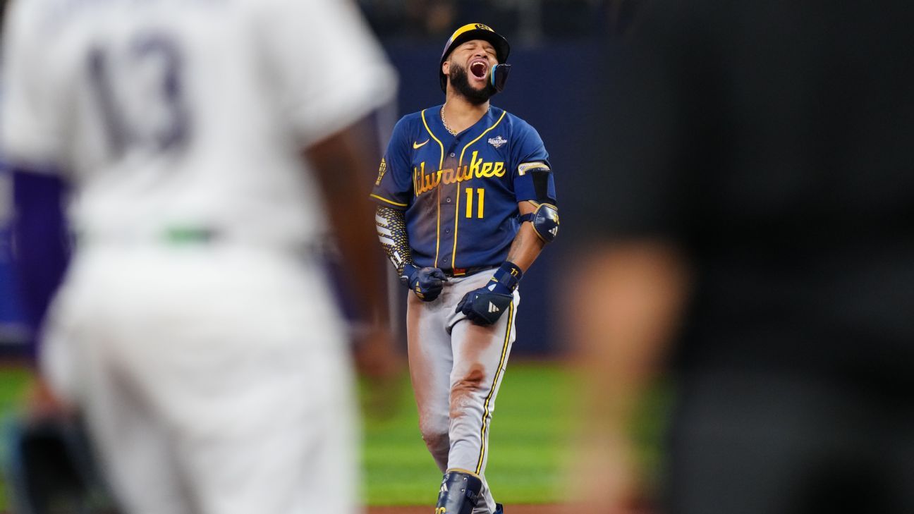 'He likes the moment': Jackson Chourio was made for October