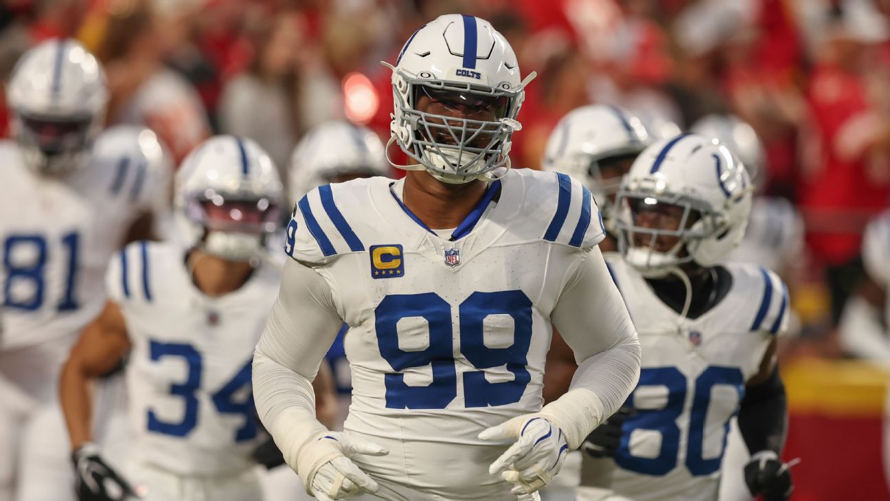 Sources: Colts make second major trade, send DT Buckner to 49ers