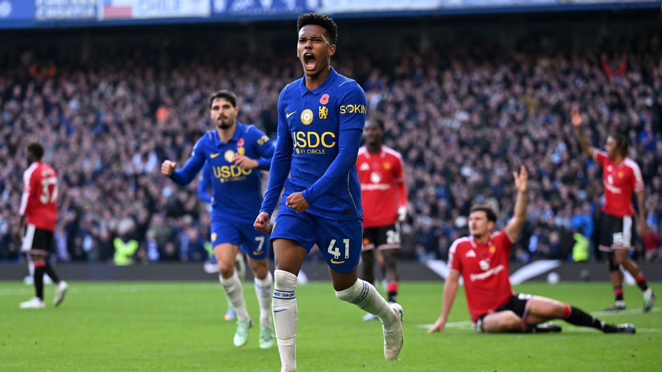 Chelsea 2-0 Manchester United: Premier League Match Result and Highlights