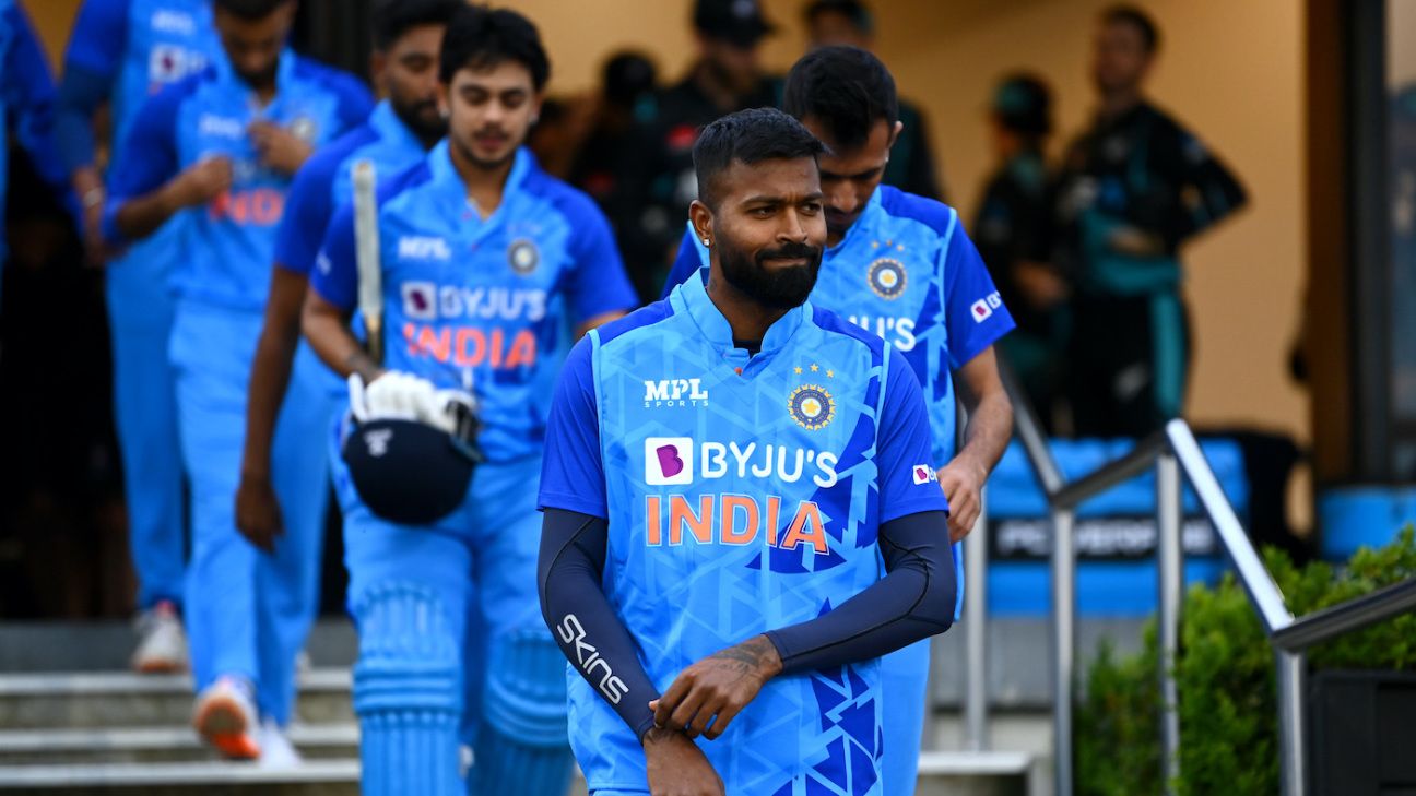 India begin the New Year with a new-look T20I team