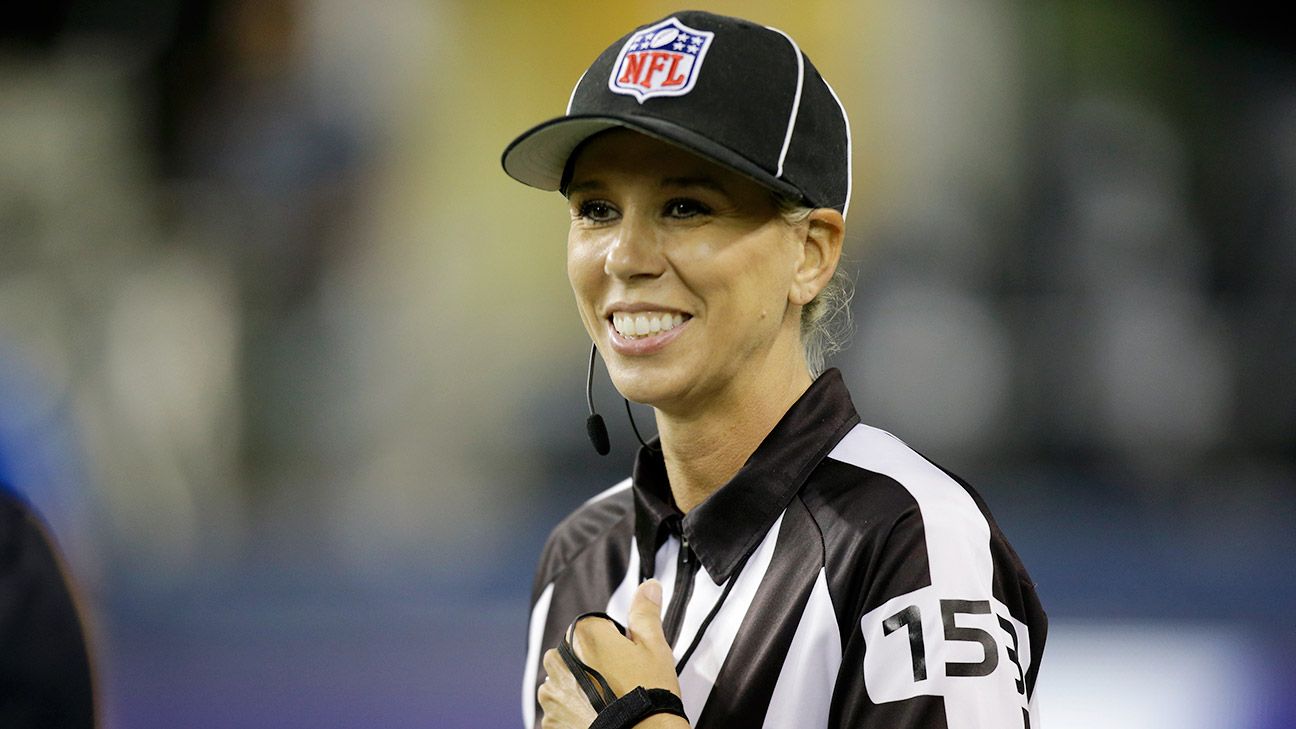 Meet Sarah Thomas First Female NFL Official Referee.