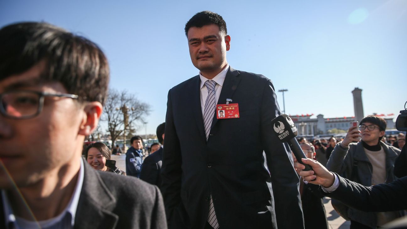 <div>Yao steps down from China's basketball league</div>