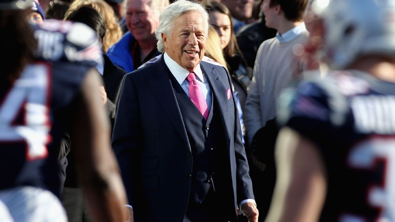 Robert Kraft bothered by New England Patriots’ 3-year playoff skid