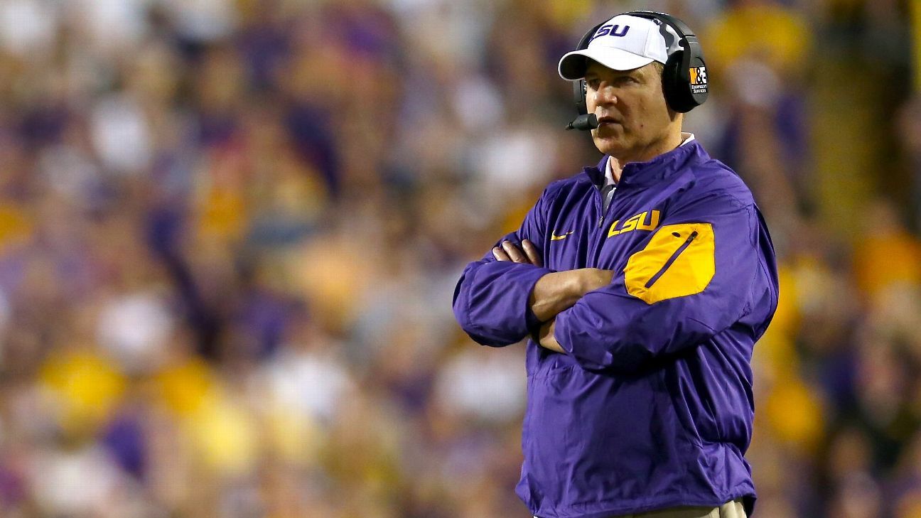 LSU’s internal investigation found that Les Miles had “inappropriate” behavior with working students in 2013