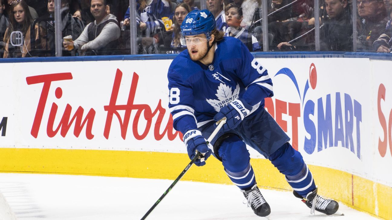 Penyerang Toronto William Nylander memasuki protokol COVID-19, memberi Maple Leafs 13 pemain dalam daftar