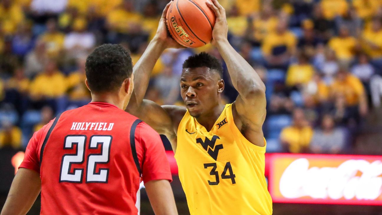 Oscar Tshiebwe of West Virginia, absent for personal reasons