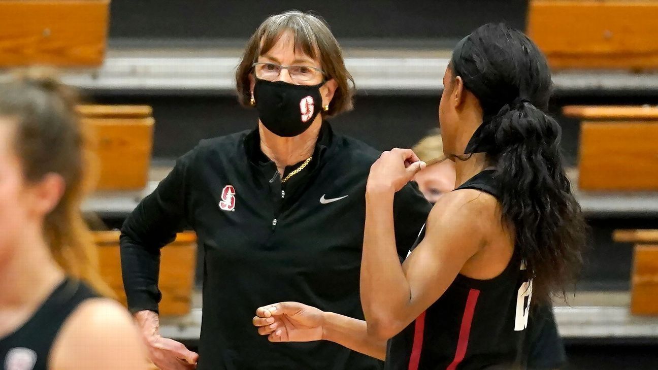 Stanford coach Tara Vanderweir wins more than Pat Sumit with 1,099 points in Division 1 women’s basketball