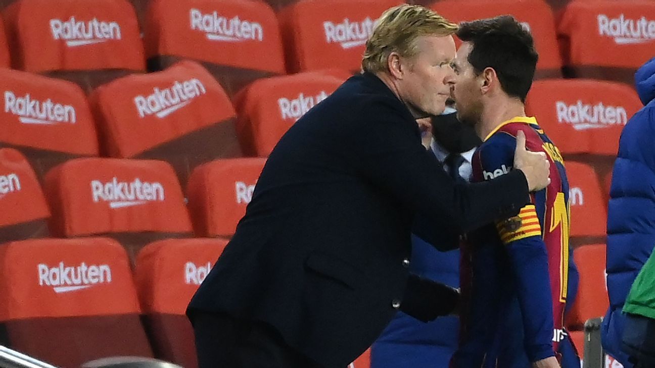 Koeman considers ‘very important’ as Messi lo tenga in a good concept