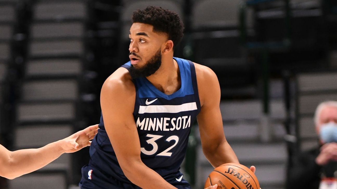 Karl Towns will be playing various games through lesion in the Izquierda monastery
