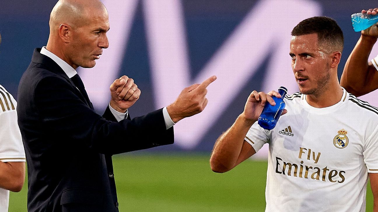 Zidane pierced the patient with Hazard, injured later: “Algo está pasando”