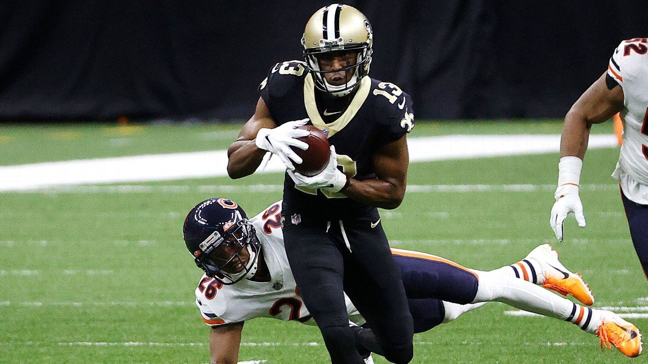 Michael Thomas, the receiver of the New Orleans Saints, will probably have more ankle surgery