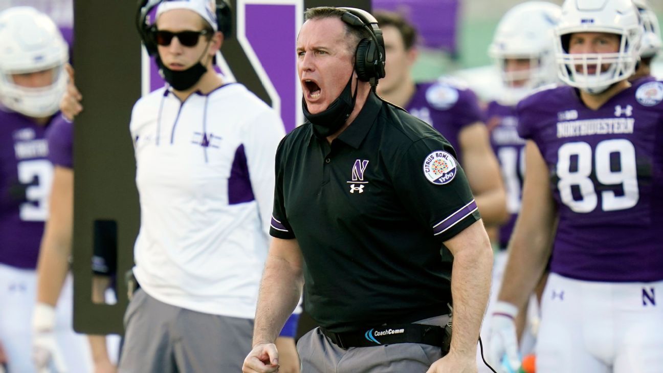 Northwestern Wildcats rewards football coach Pat Fitzgerald with 10-year contract