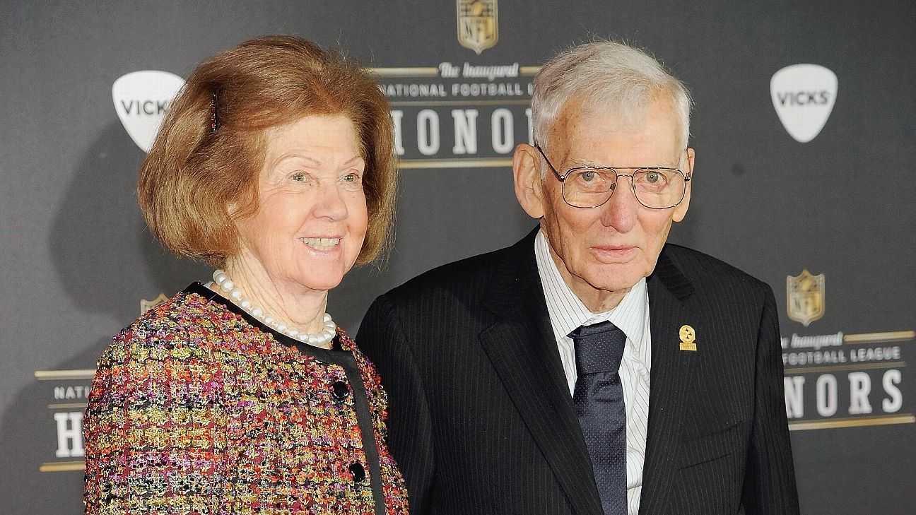 Patricia Rooney, the wife of former Steelers president, has died at the age of 88