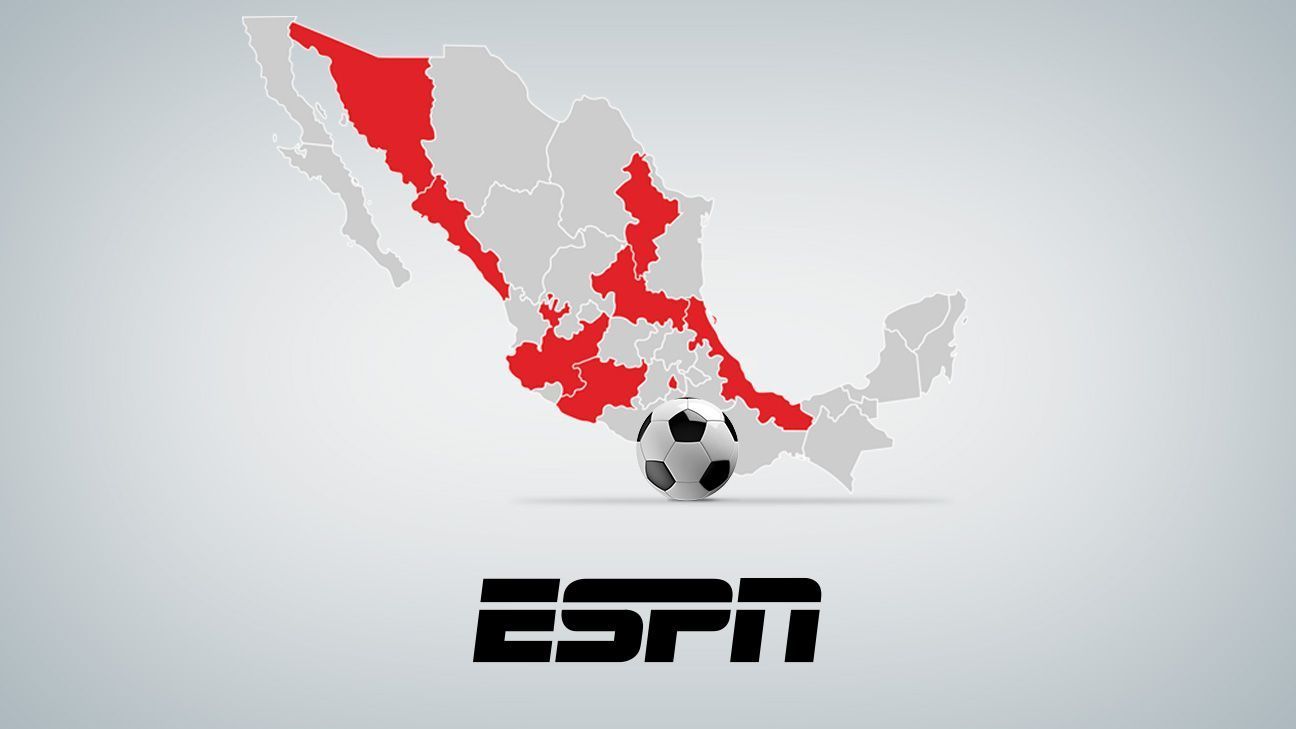 The eight states of Mexico that together have an XI with players of the First Division