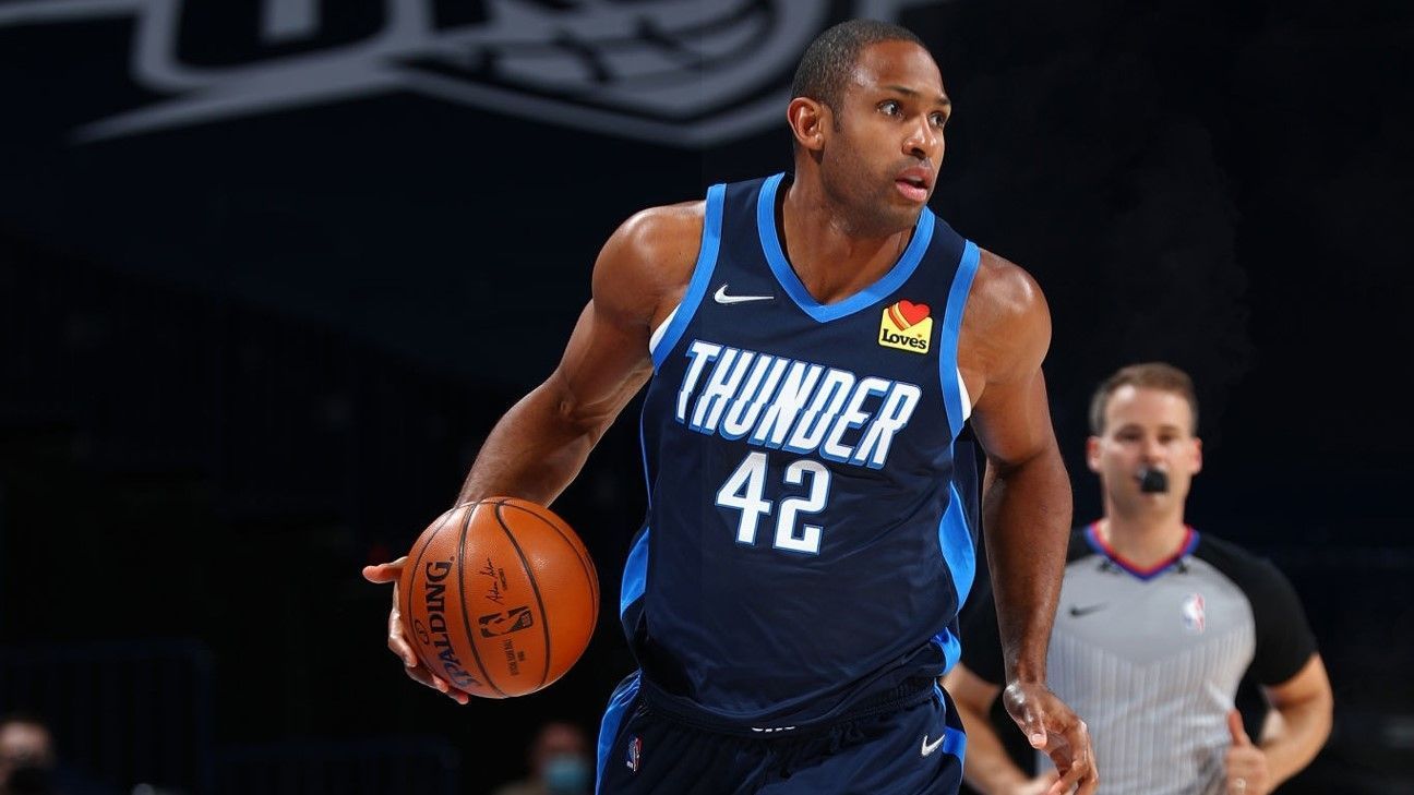 The Oklahoma City Thunder will take on Al Horford for the remaining games
