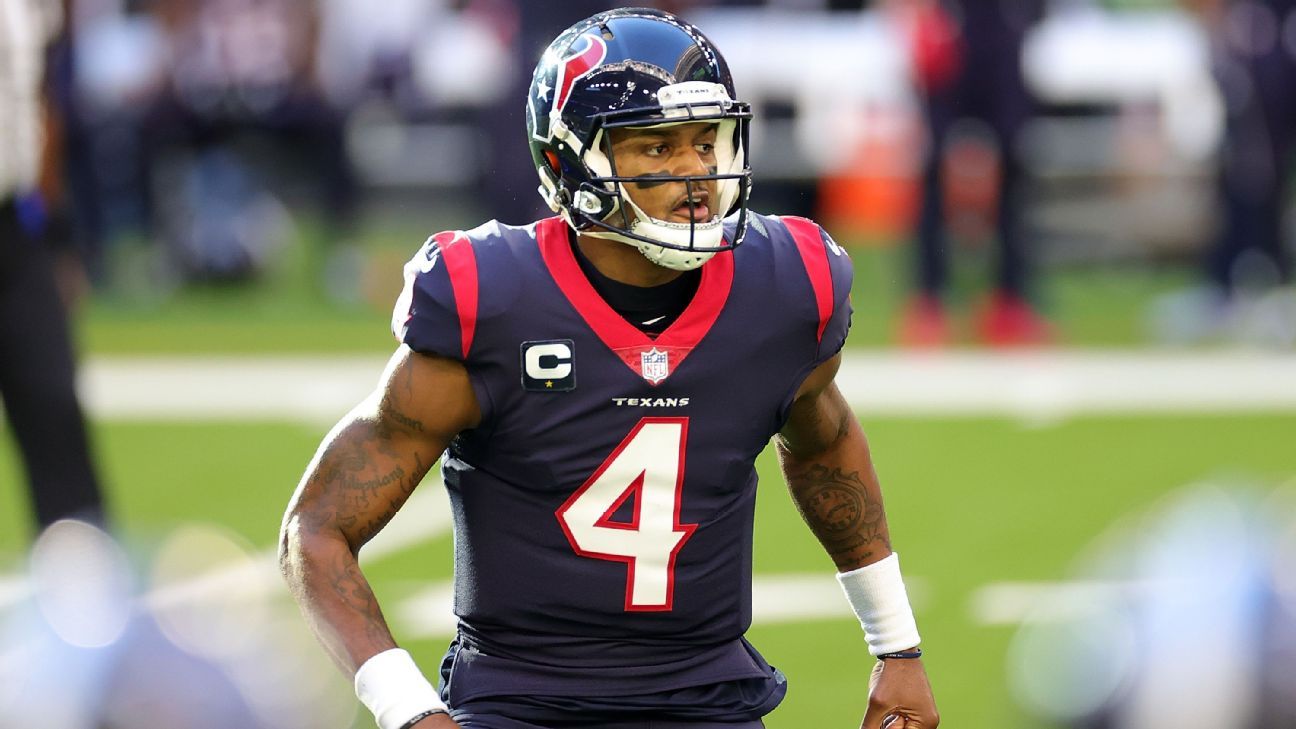 The women modify the lawsuits against Deshaun Watson of the Houston Texans to reveal names;  1 applicant withdraws the proceedings for the time being