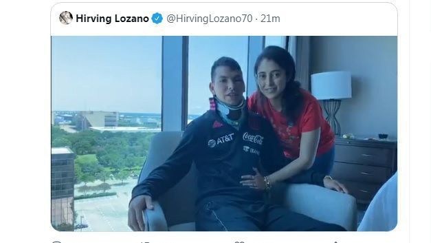 ‘Chucky’ Lozano reappears in Gold Cup after coup and declares “everything went great”