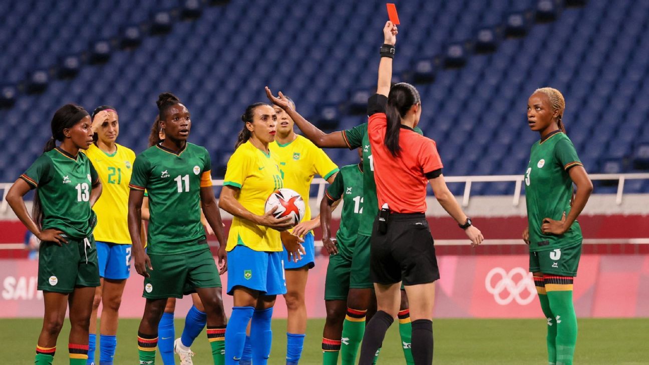 Brazil vs. Zambia - Football Match Report - July 27, 2021 - ESPN